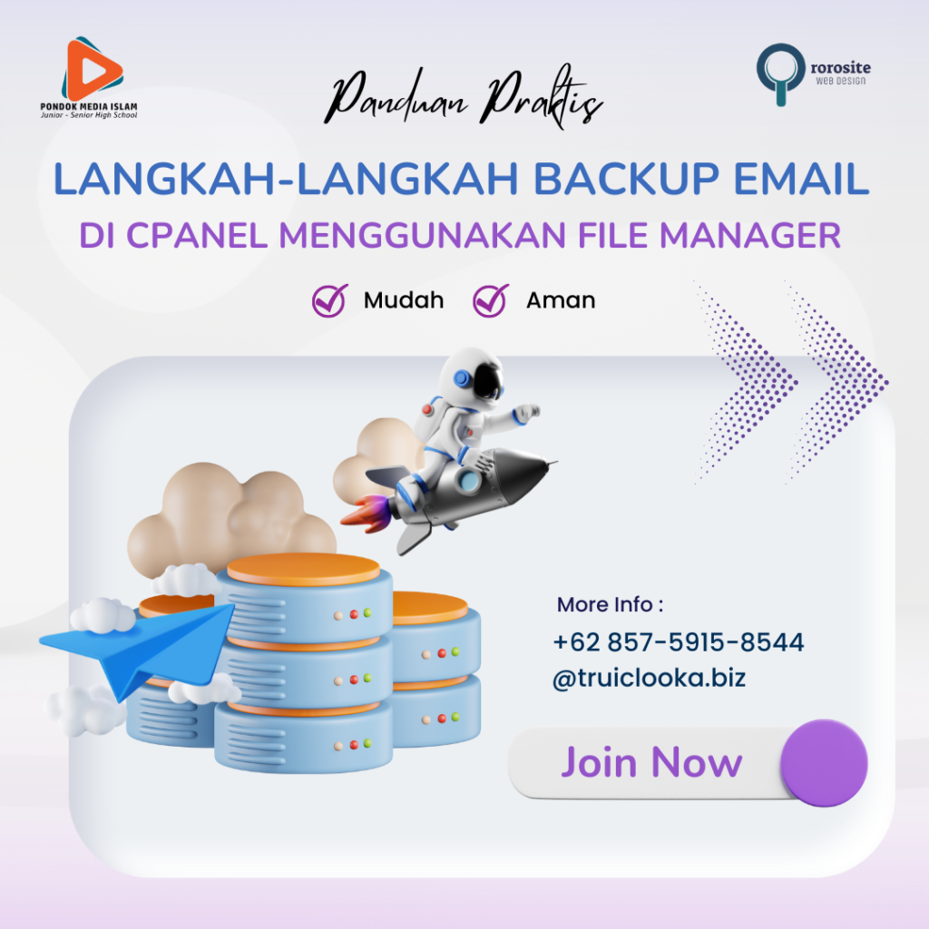 Solusi Mudah: Cara Melakukan Backup Email di cPanel Melalui File Manager