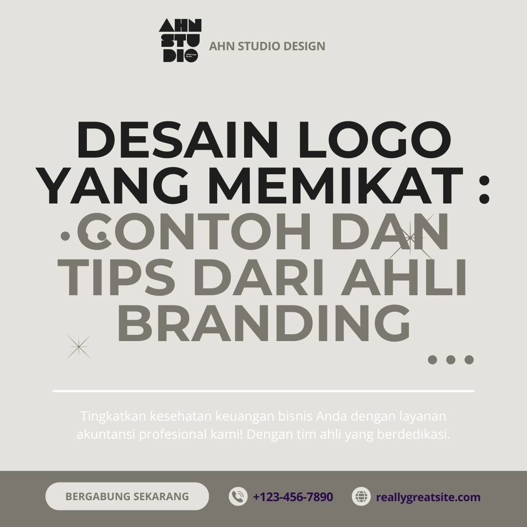 Desain Logo yang Memikat : Contoh dan Tips dari Ahli Branding