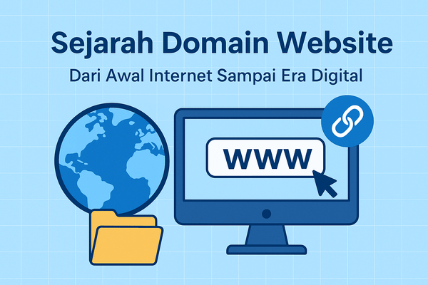 Sejarah Domain Website: Dari Awal Internet Sampai Era Digital