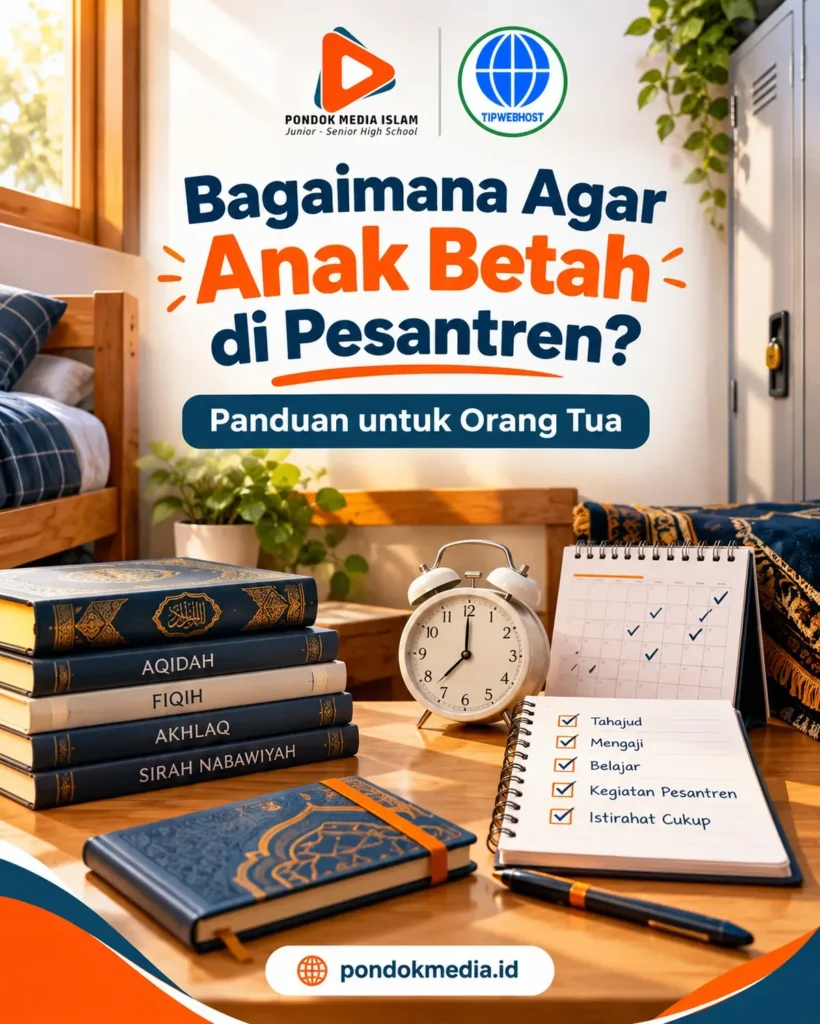 Bagaimana Agar Anak Betah di Pesantren? Panduan untuk Orang Tua - Pondok Media Islam