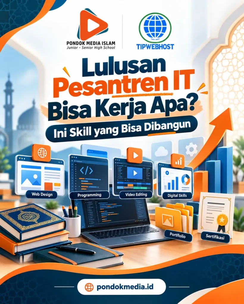 Lulusan Pesantren IT Bisa Kerja Apa? Ini Skill yang Bisa Dibangun - Pondok Media Islam