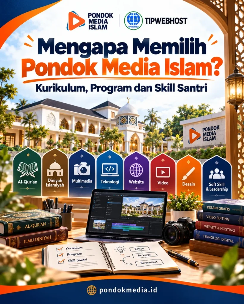 Mengapa Memilih Pondok Media Islam? Kurikulum, Program dan Skill Santri - Pondok Media Islam