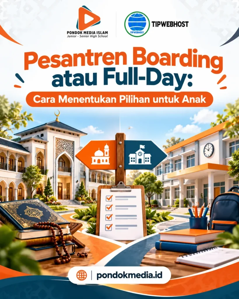 Pesantren Boarding atau Full-Day: Cara Menentukan Pilihan untuk Anak - Pondok Media Islam