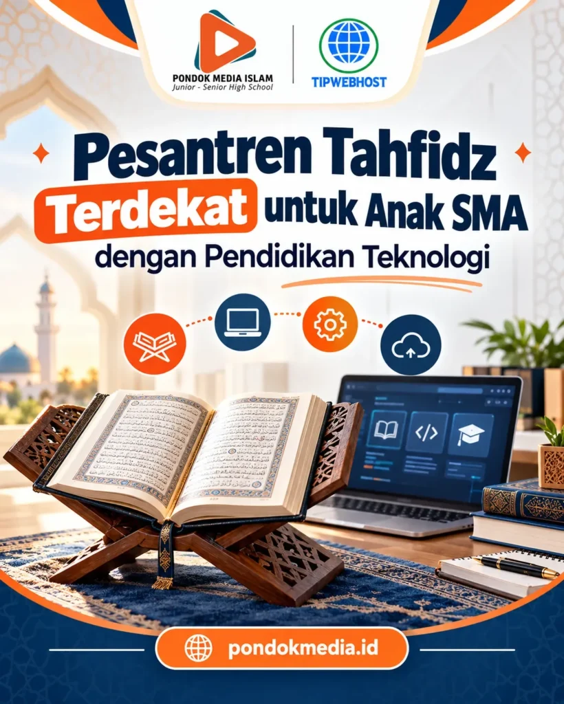 Pesantren Tahfidz Terdekat untuk Anak SMA dengan Pendidikan Teknologi - Pondok Media Islam