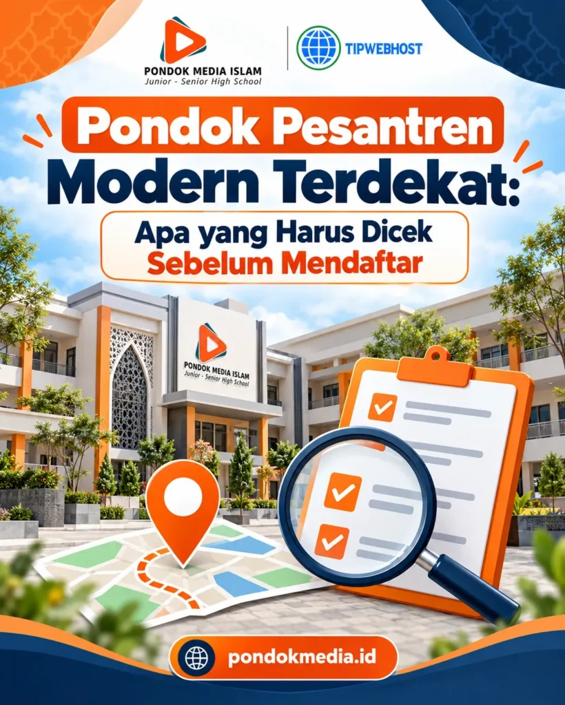 Pondok Pesantren Modern Terdekat: Apa yang Harus Dicek Sebelum Mendaftar - Pondok Media Islam