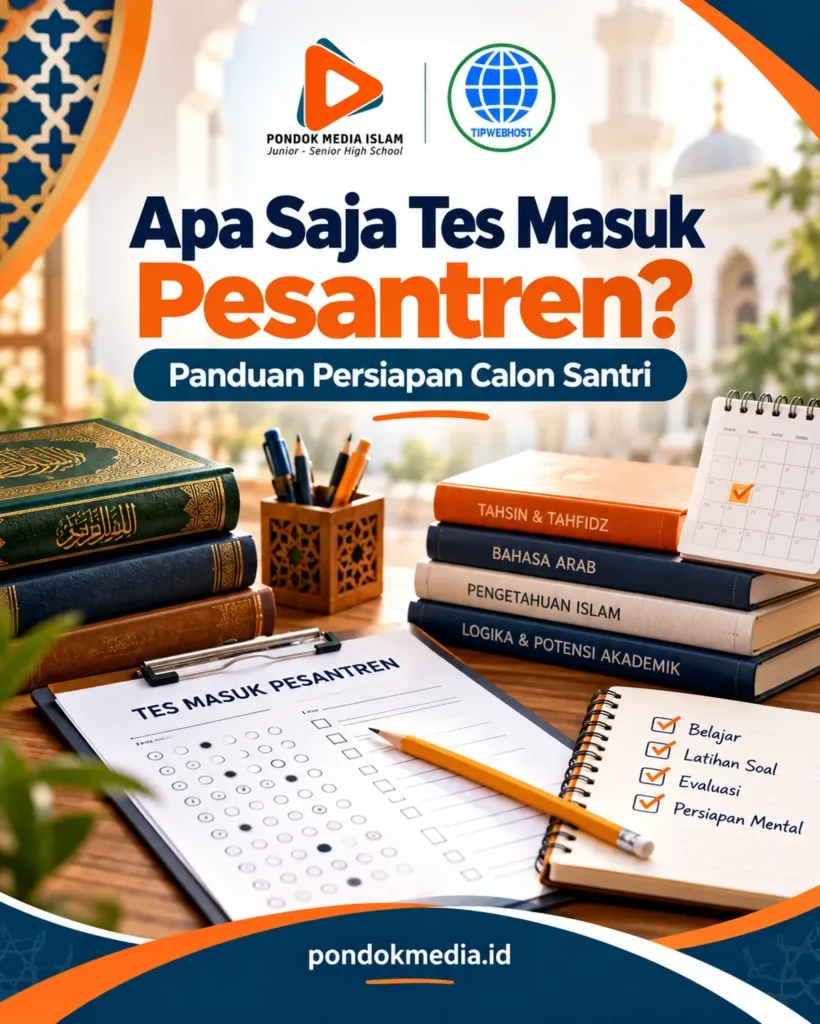 Apa Saja Tes Masuk Pesantren? Panduan Persiapan Calon Santri - Pondok Media Islam