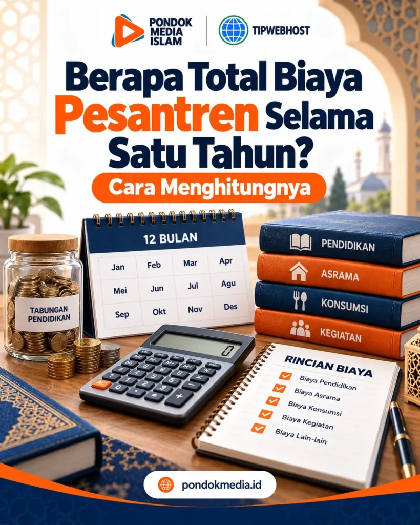 Berapa Total Biaya Pesantren Selama Satu Tahun? Cara Menghitungnya - Pondok Media Islam