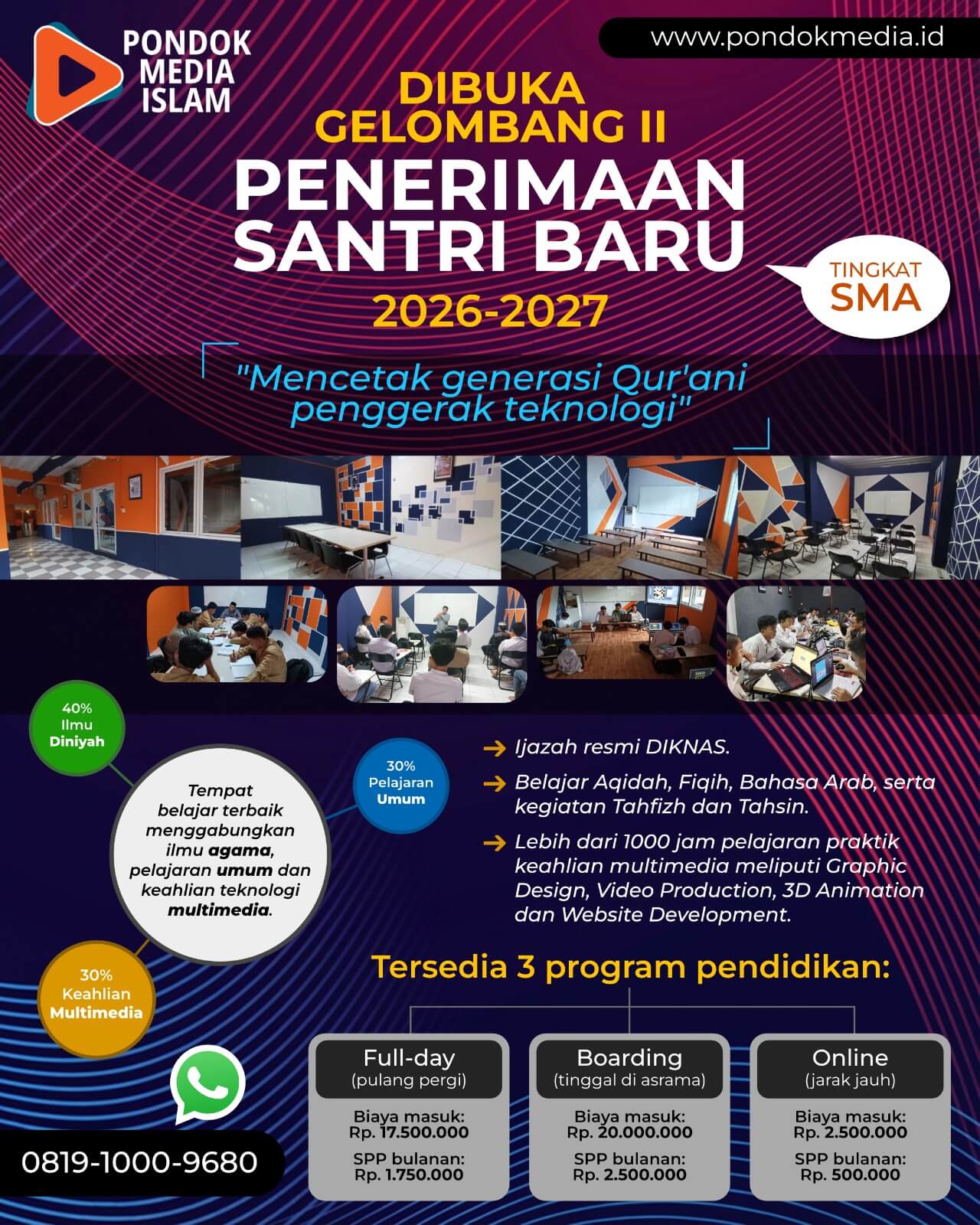 Sekolah Coding Cempaka Putih Barat Biaya SPP Terjangkau